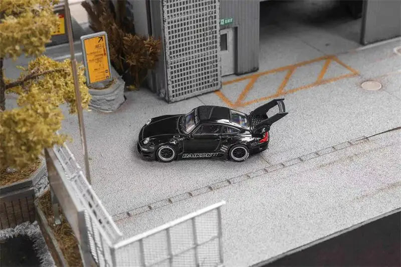 PreSale Star Model 1:64 Rauh-Welt Widebody RWB993 High Wing Die-Cast Car Model Collection Miniature desk decor