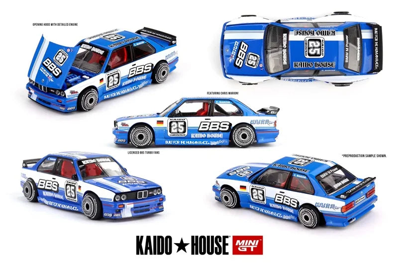 Kaido House x MINI GT 1:64 Fairlady Z Police AE86 Sprinter Trueno ADVAN T1 PICKUP M3 Touring Diecast Model Car