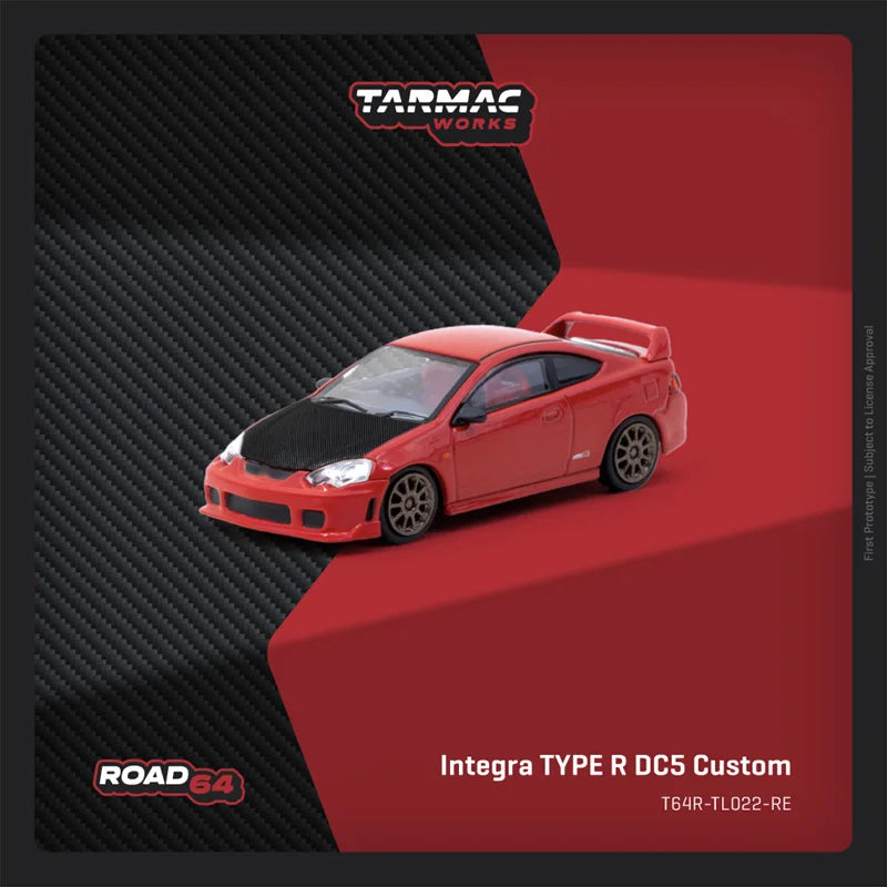Tarmac Works 1:64 GR Corolla HKS GT3 996 Red Lancer GSR IV Monte-Carlo 1997 #1 Fuso Canter Integra DC5 Model Car