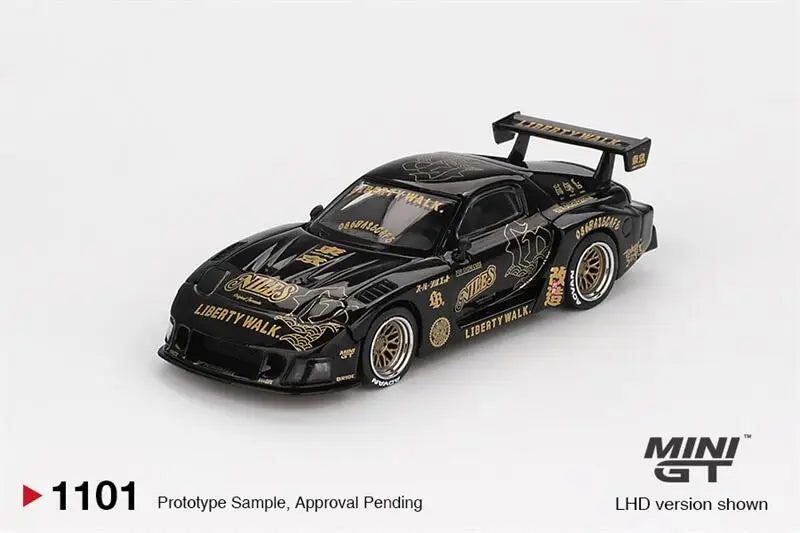 MINI GT 1:64 750IL ARX-06 Huracán GT3 EVO2 #78 LB GR Supra Countach 25th RX-7 LB-Super Silhouette Diecast Model Car