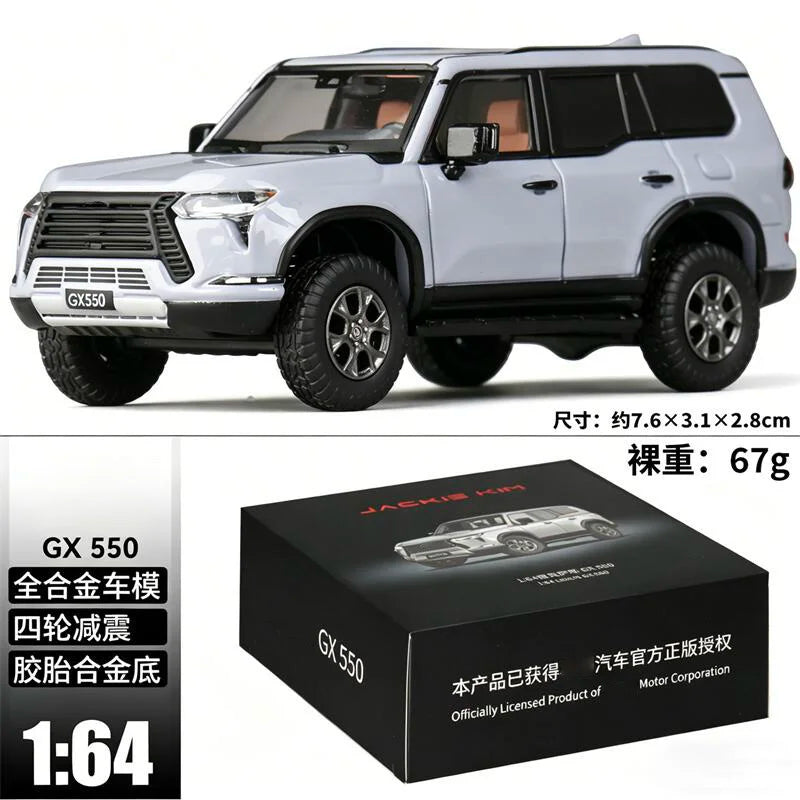 JKM 1:64 GX550 Die-Cast Car Model Miniature Gifts