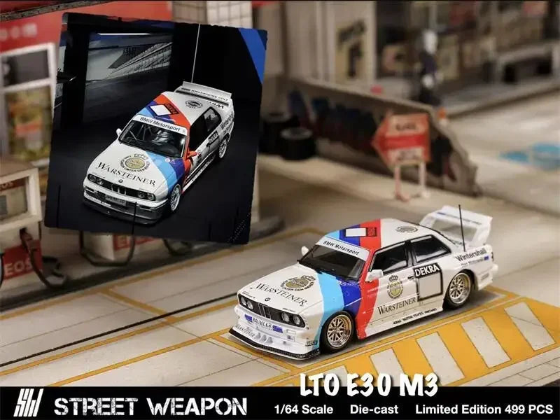 SW 1:64 M3 (E30) LTO / DTM Coupe Collection Miniature Diecast Metal Model Car