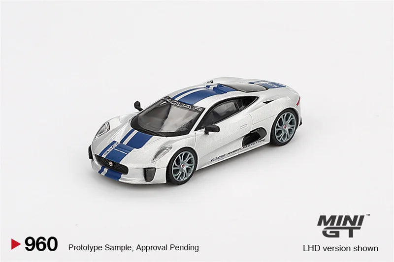 MINI GT 1:64 C-X75 Spectre Silver Diecast Model Car