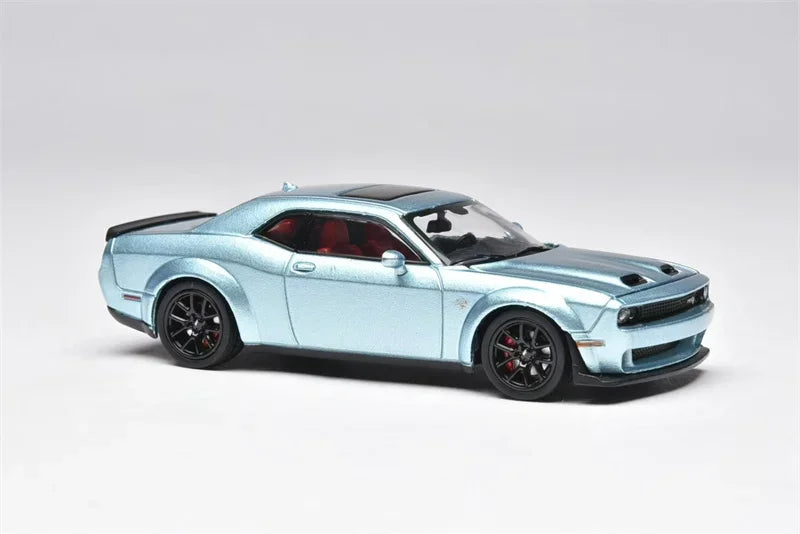 Stance Hunters SH 1:64 Challenger SRT Hellcat Die-Cast Car Model Miniature Gifts