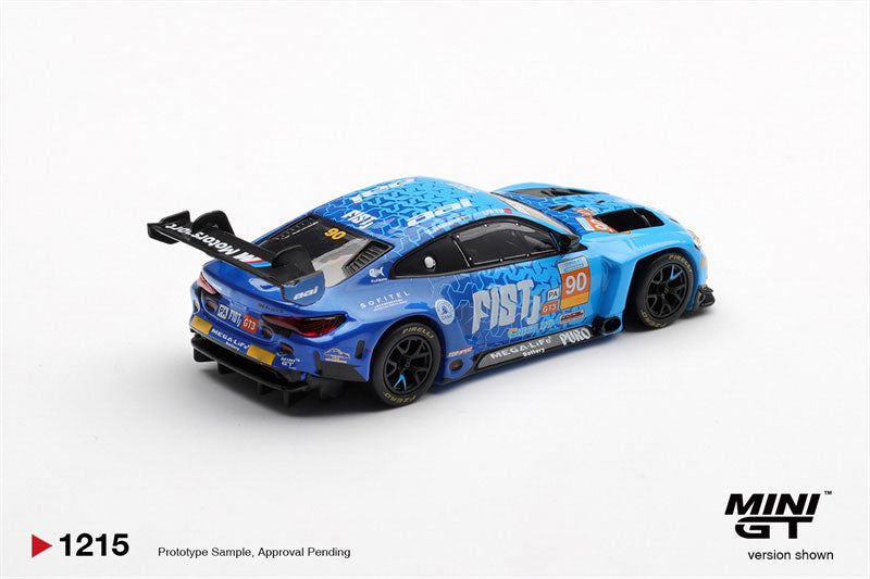 PreSale #1215 MINI GT 1:64 M4 GT3 EVO #90 FIST Team AAI 2025 China GT LHD Die-Cast Car Model Collection Miniature