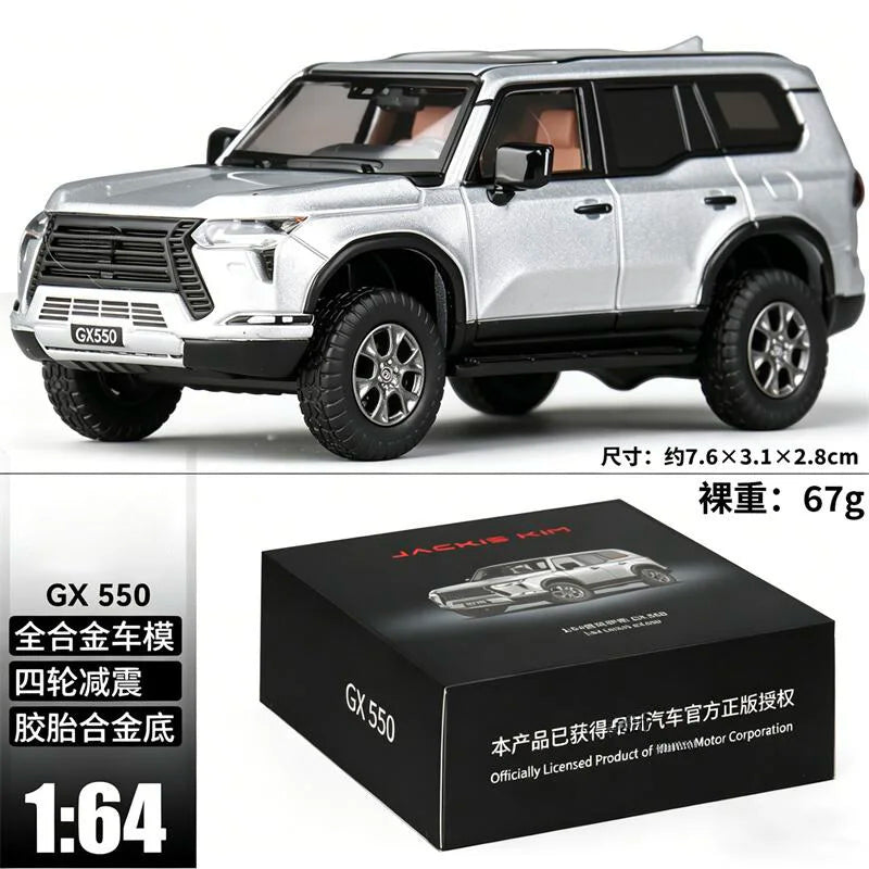 JKM 1:64 GX550 Die-Cast Car Model Miniature Gifts