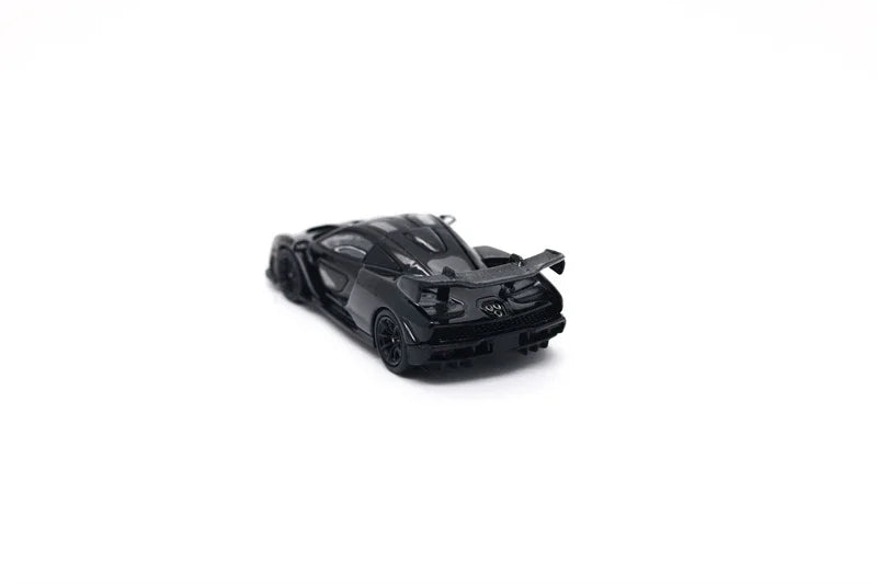 MASDI 1:64 Senna Black / Panda Black White Die-Cast Car Model Miniature Gifts