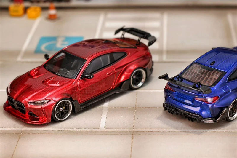 SW 1:64 M4 Carbon Die-Cast Car Model Miniature Gifts