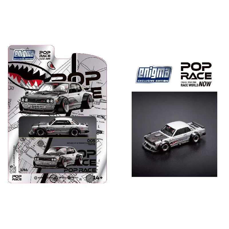 Pop Race 1:64 Pandem EG6 Mk5 RX7 RX8AMEMIYA LPI 800 SILVIA S13 DBX LANCER EVO 787B 1991 LeMans NSX-R GT Spoon Diecast Model Car
