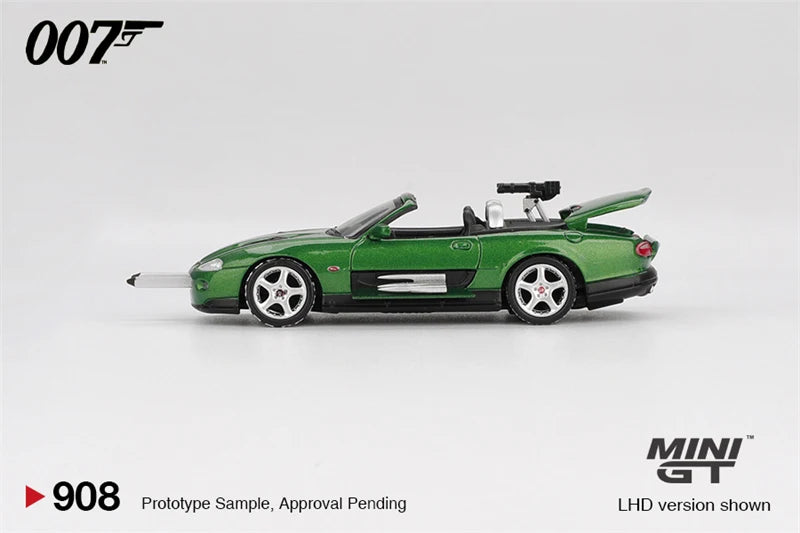 MINI GT 1:64 German Blister Packaging - Die Another Day XKR Die-Cast Car Model Miniature Gifts