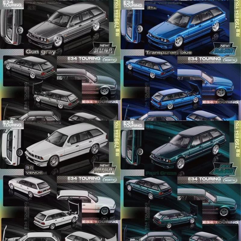 Mortal 1:64 E34 TOURING limited799 Diecast Model Car