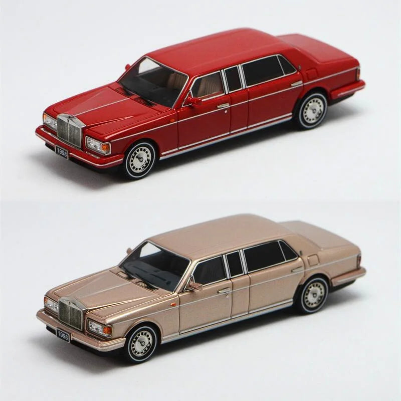 GFCC 1:64 Silver Spur extended version Die-Cast Car Model Miniature Gifts