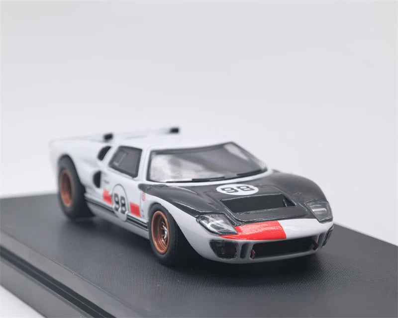[PreSale] DIECARFT 1:64 GT40 MK II 1966 Racing Le Mans Blue Daytona Racing Diecast Model Car