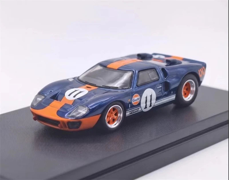 [PreSale] DIECARFT 1:64 GT40 MK II 1966 Racing Le Mans Blue Daytona Racing Diecast Model Car