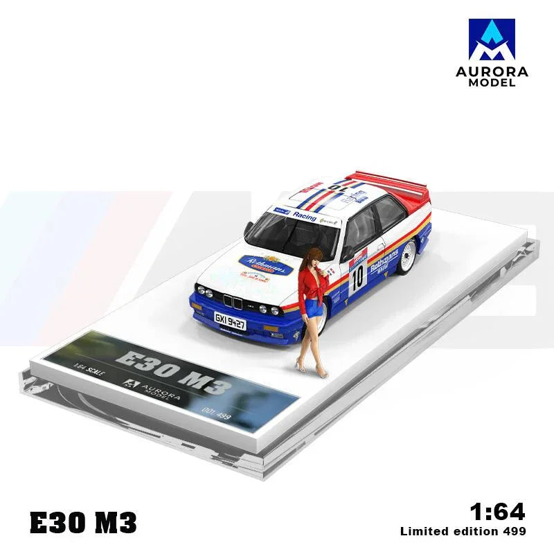 AuroraModel AM 1:64 E30 Rothmans / 720S Shark Collection Miniature DieCast Model Car