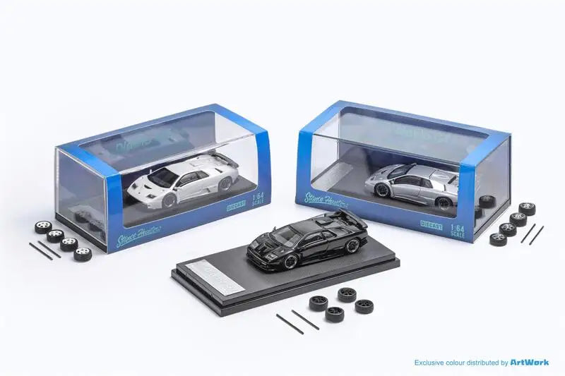 Stance Hunters SH 1:64 Diablo GT 1998 Limited499 Diecast Model Car