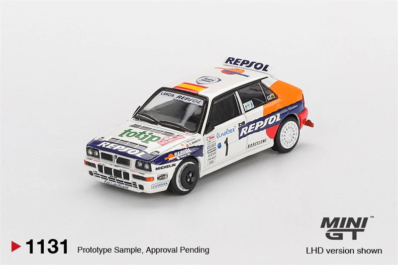 MINI GT 1:64 720S LB Works Shelby GT500 Dragon Snake Lancia Delta HF Integrale RX7 GR86 KPGC10 Kaido Street V2 Diecast Model Car