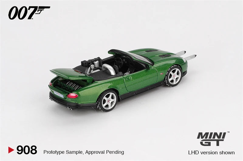 MINI GT 1:64 German Blister Packaging - Die Another Day XKR Die-Cast Car Model Miniature Gifts