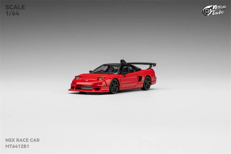Micro Turbo 1:64 Race Car NSX NA1 Die-Cast Car Model Miniature Gifts