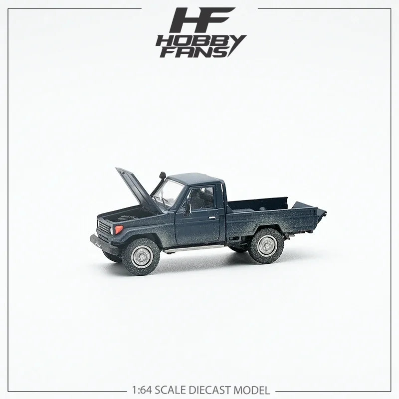 Hobby Fans 1:64 Land Cruiser J70 LC79 Pickup military Ver Diecast Model Car