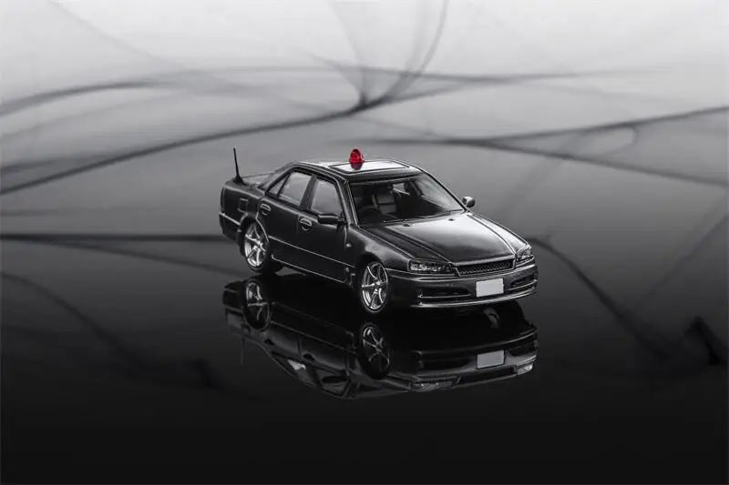 Mortal 1:64 ER34 SKYLINE 25GT Police / Fire Vehicle Diecast Model Car