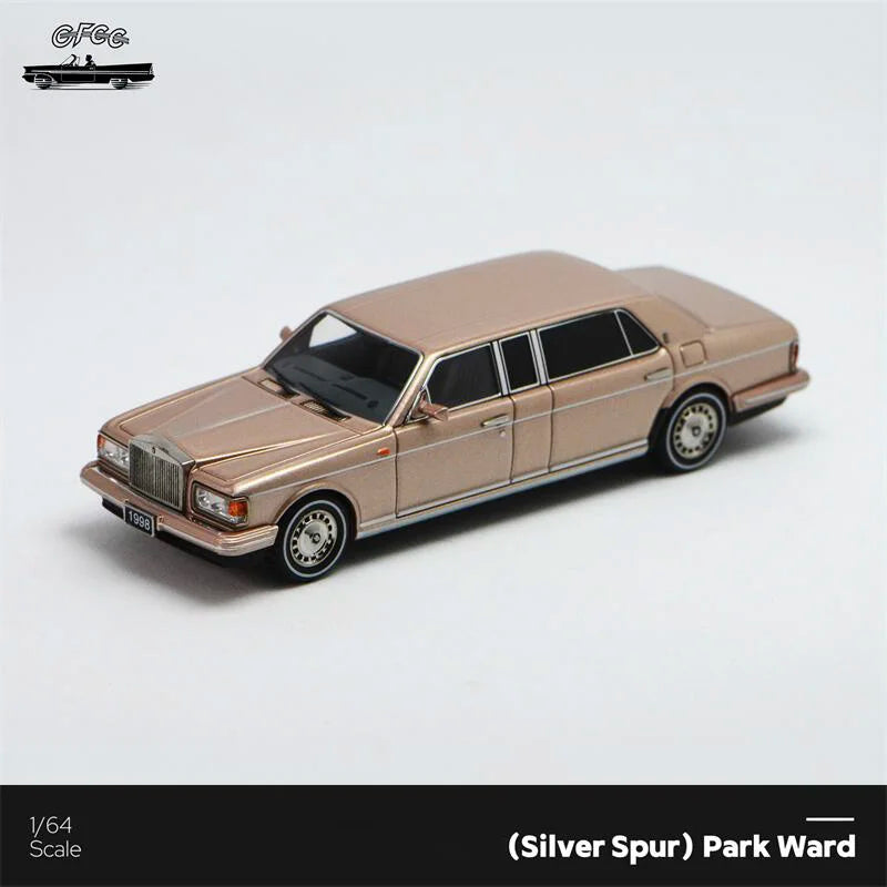 GFCC 1:64 Silver Spur extended version Die-Cast Car Model Miniature Gifts