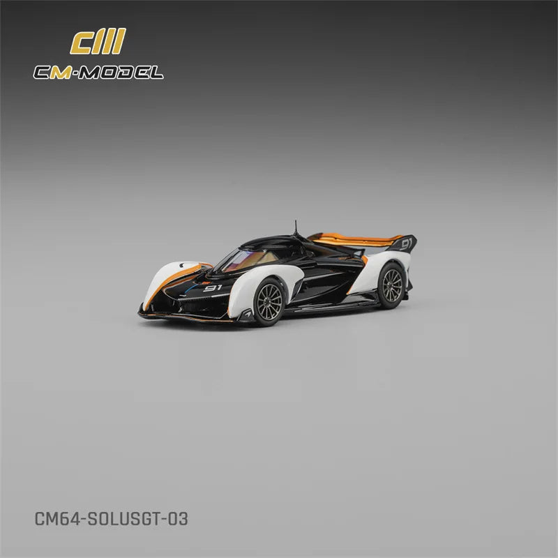 CM MODEL 1:64 Souls GT black white Die-Cast Car Model Miniature Gifts